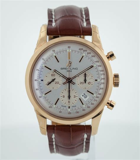 breitling band 18k gold band|breitling leather straps.